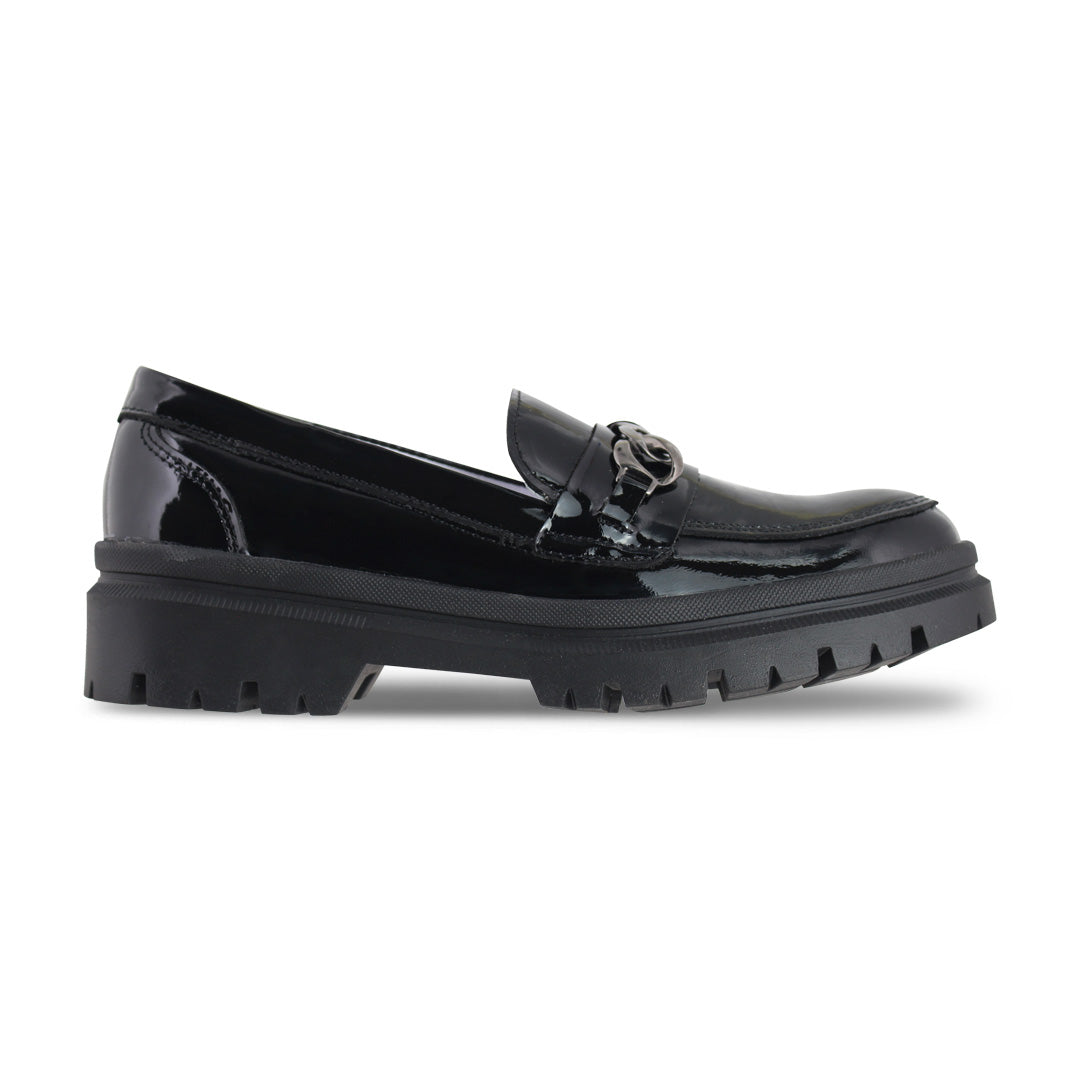 Mocasín Dama 9973 Charol Negro