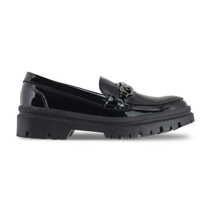 Mocasín Dama 9973 Charol Negro
