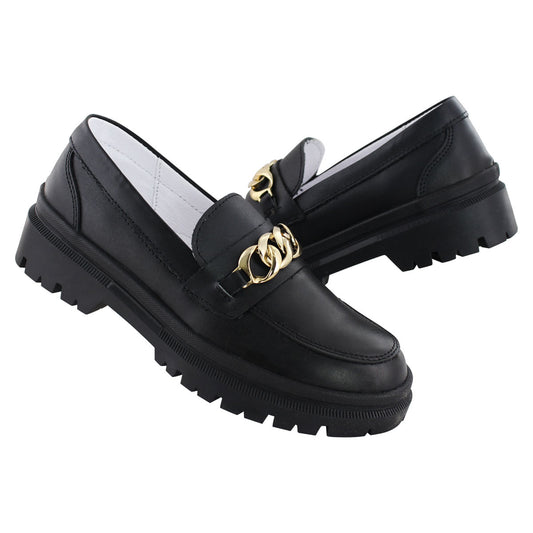 Mocasín Dama Davina 9973 Piel Negro