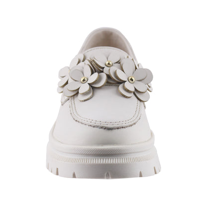 Mocasín 9978 Piel Marfil