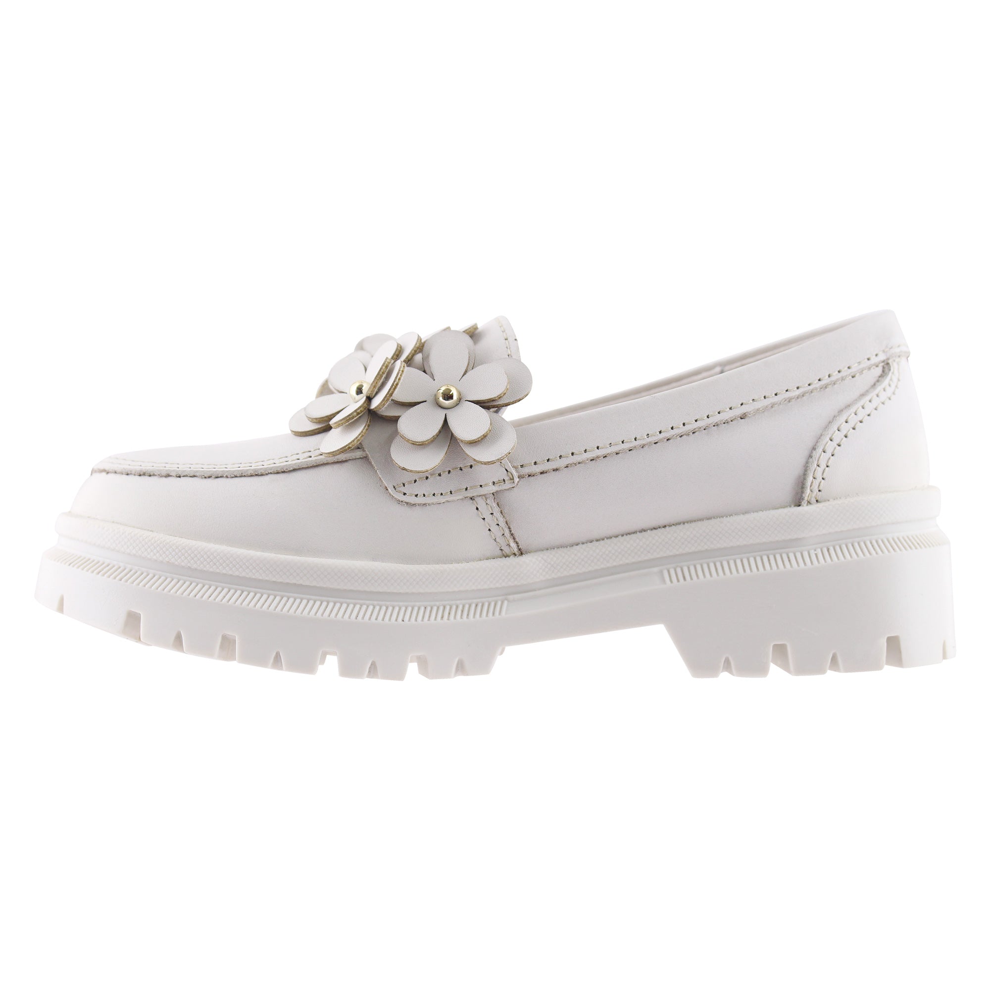 Mocasín 9978 Piel Marfil