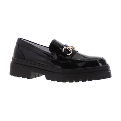 Mocasín 9981 Davina Piel Charol Negro