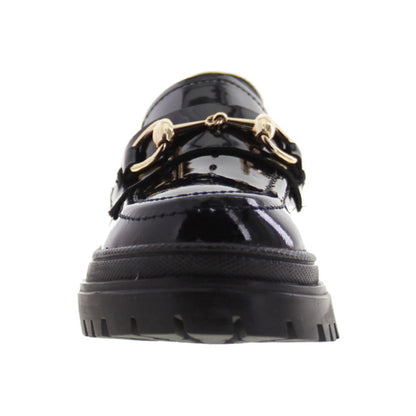 Mocasín 9981 Davina Piel Charol Negro
