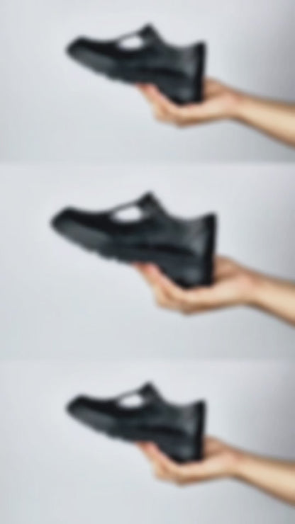 Zapato Escolar Niña 9002 Piel Negro