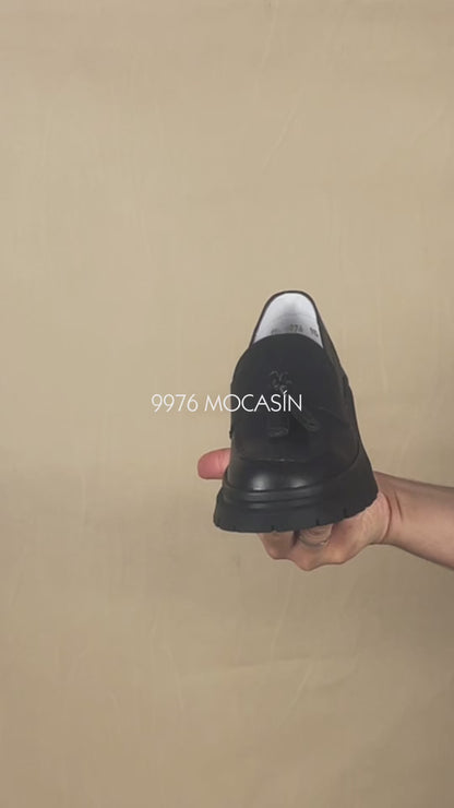 Mocasín Dama 9976 Davina Piel Negro