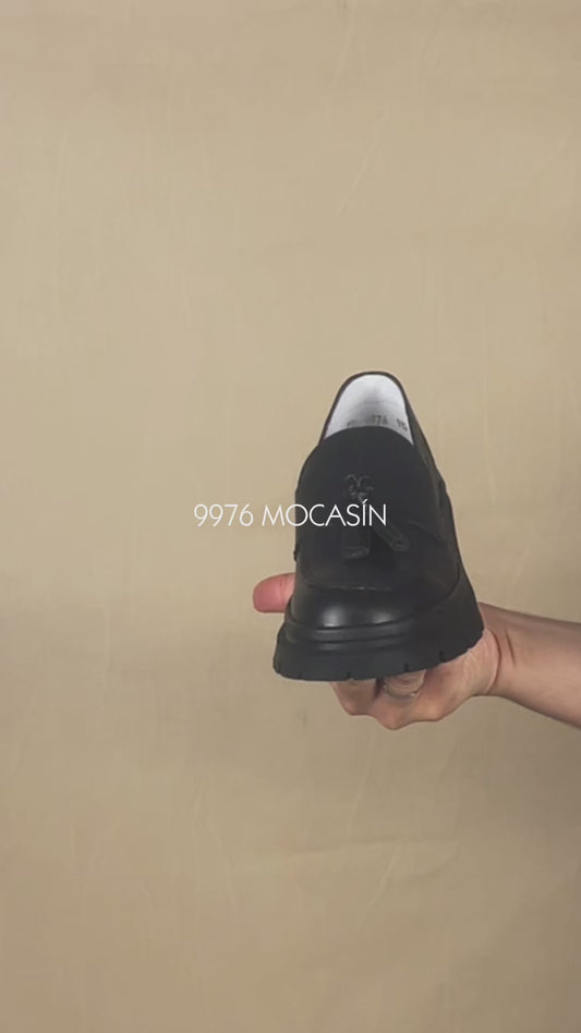 Mocasín Dama 9976 Davina Piel Negro