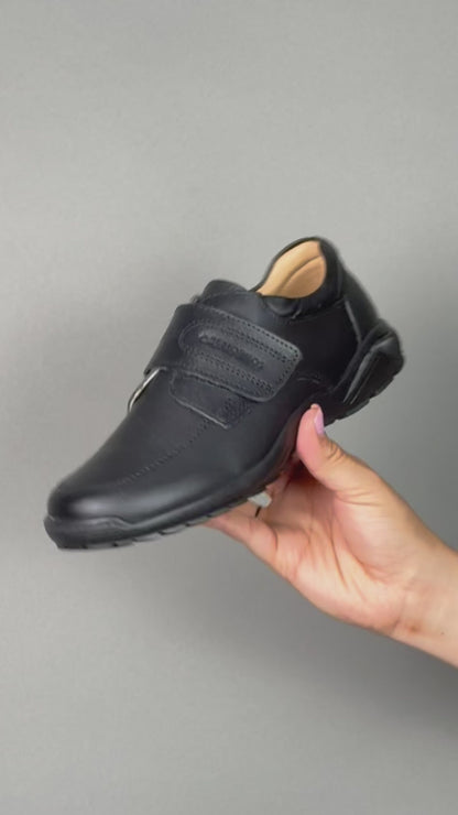 Zapato Escolar Niño 5024 Piel Negra
