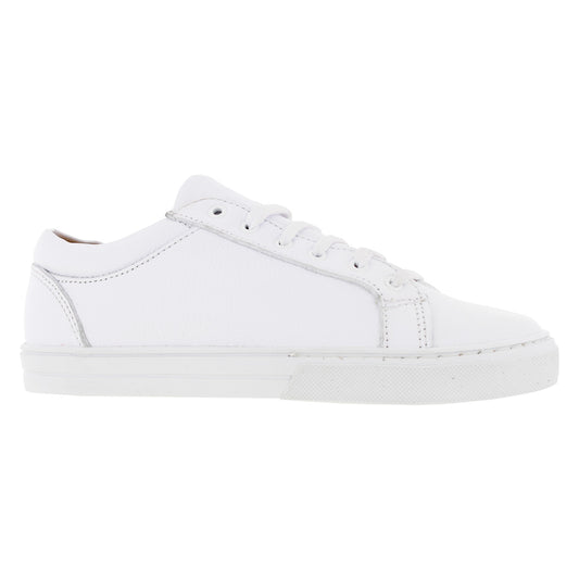 Tenis Escolar 32010 Piel Blanca