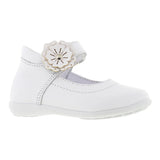 Zapato niña 6450 piel blanco