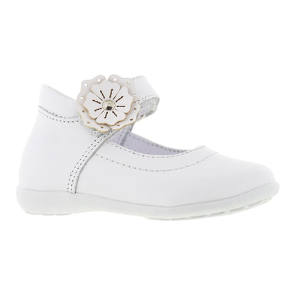 Zapato Niña 6450 Piel Blanco