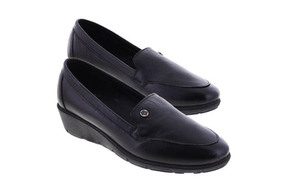 Mocasín Mujer Confort 40030 Piel Negro