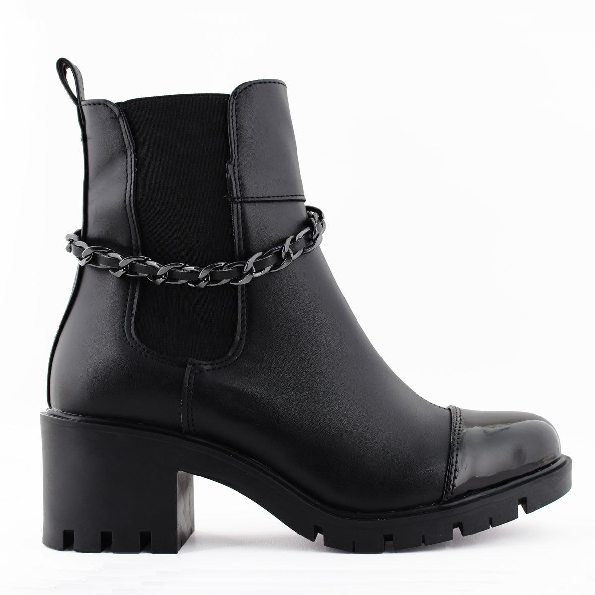 Bota Mediana Dama 81212 Negro