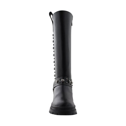 Bota AltaAlta Mujer 72516 Davina Negro Estoperoles