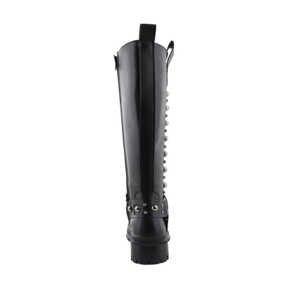 Bota AltaAlta Mujer 72516 Davina Negro Estoperoles