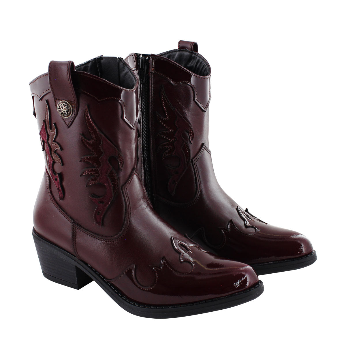 Bota Dama 96108 Davina Vino