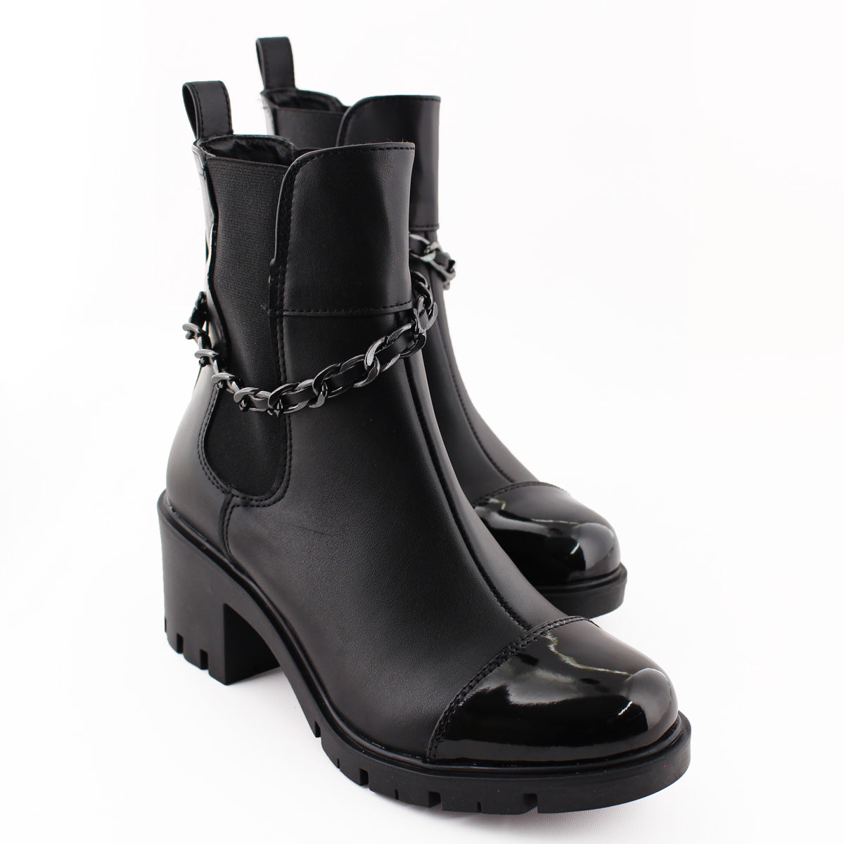 Bota Mediana Dama 81212 Negro