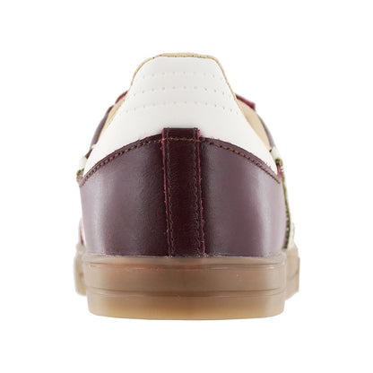 Tenis Urbano Unisex Piel Natural Color Vino