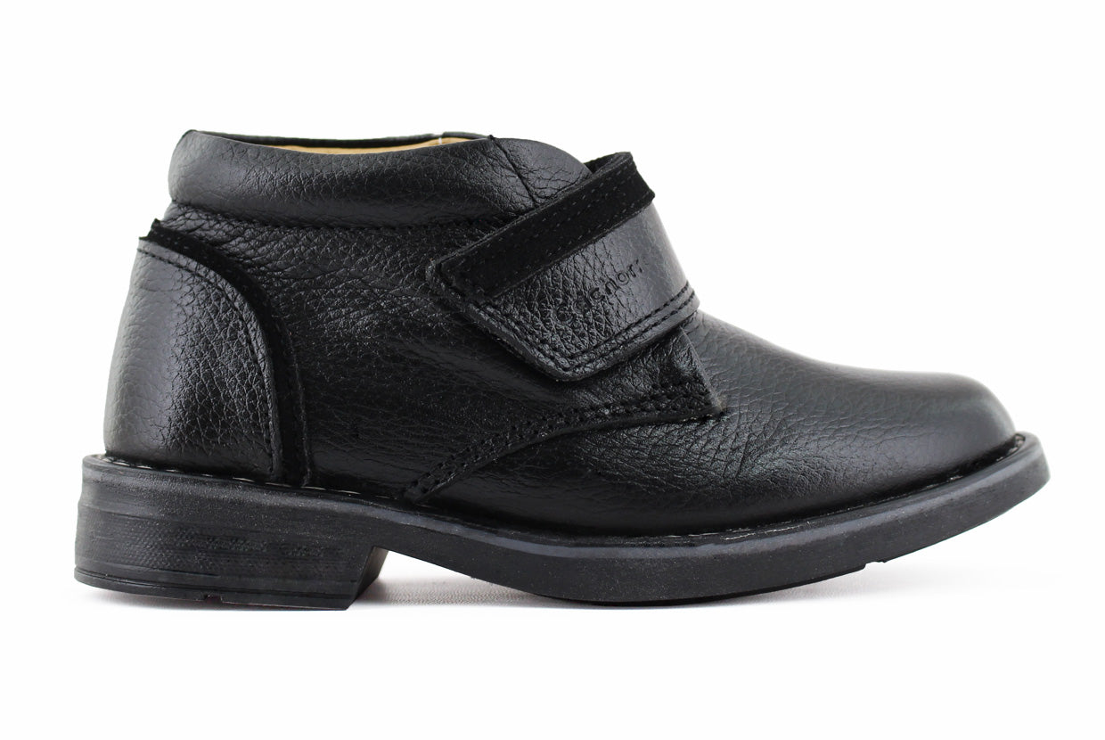 Bota Mediana Niño 6160 Piel Negro