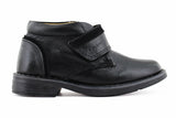 Bota mediana niño 6160 piel negro