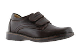 Zapato escolar niño 57081 piel café