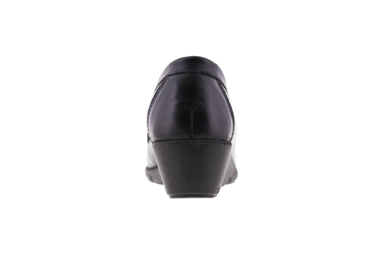 Mocasín Mujer Confort 40030 Piel Negro