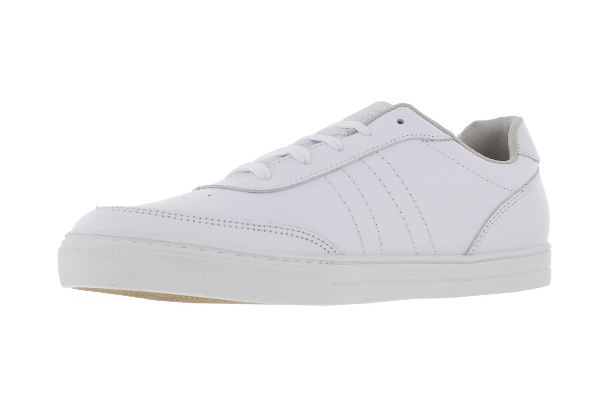 Tenis Caballero 32063 Piel Blanca