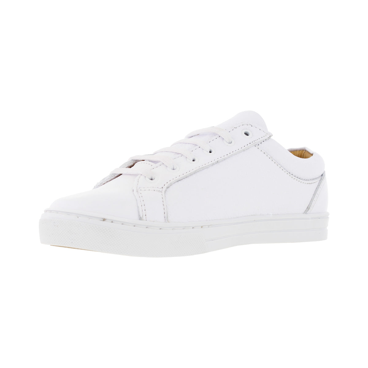 Tenis Escolar 32010 Piel Blanca