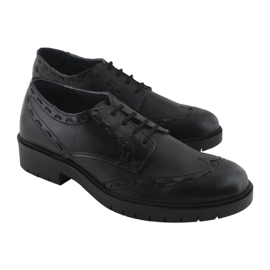 Mocasín Dama 9672 Piel Negro