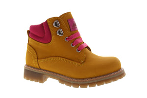 
                  
                    Cargar imagen en el visor de la galería, 60390 Media bota de niña estilo  montaña color mostaza
                  
                