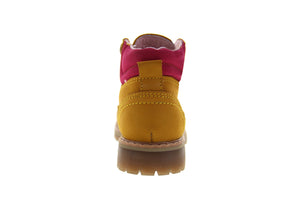 
                  
                    Cargar imagen en el visor de la galería, 60390 Media bota de niña estilo  montaña color mostaza
                  
                
